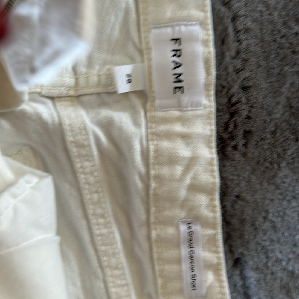Frame Le Grand Garcon Shorts - Picture 3 of 3